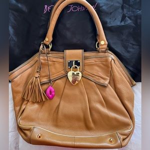 Large Betsy’s Johnson purse with dust bag. Never used and in excellent condition